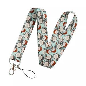 Lanyard Polyester Cruise Travel ID Coconuts
