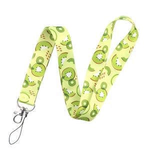 Lanyard Polyester Cruise Travel ID Kiwi Fruit